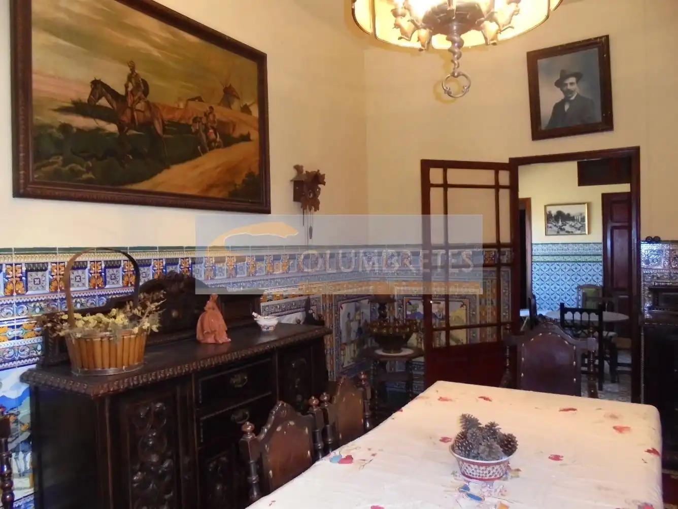 Comedor de Casa o chalet en venta en Castellón de la Plana / Castelló de la Plana con Jardín privado, Terraza y Trastero