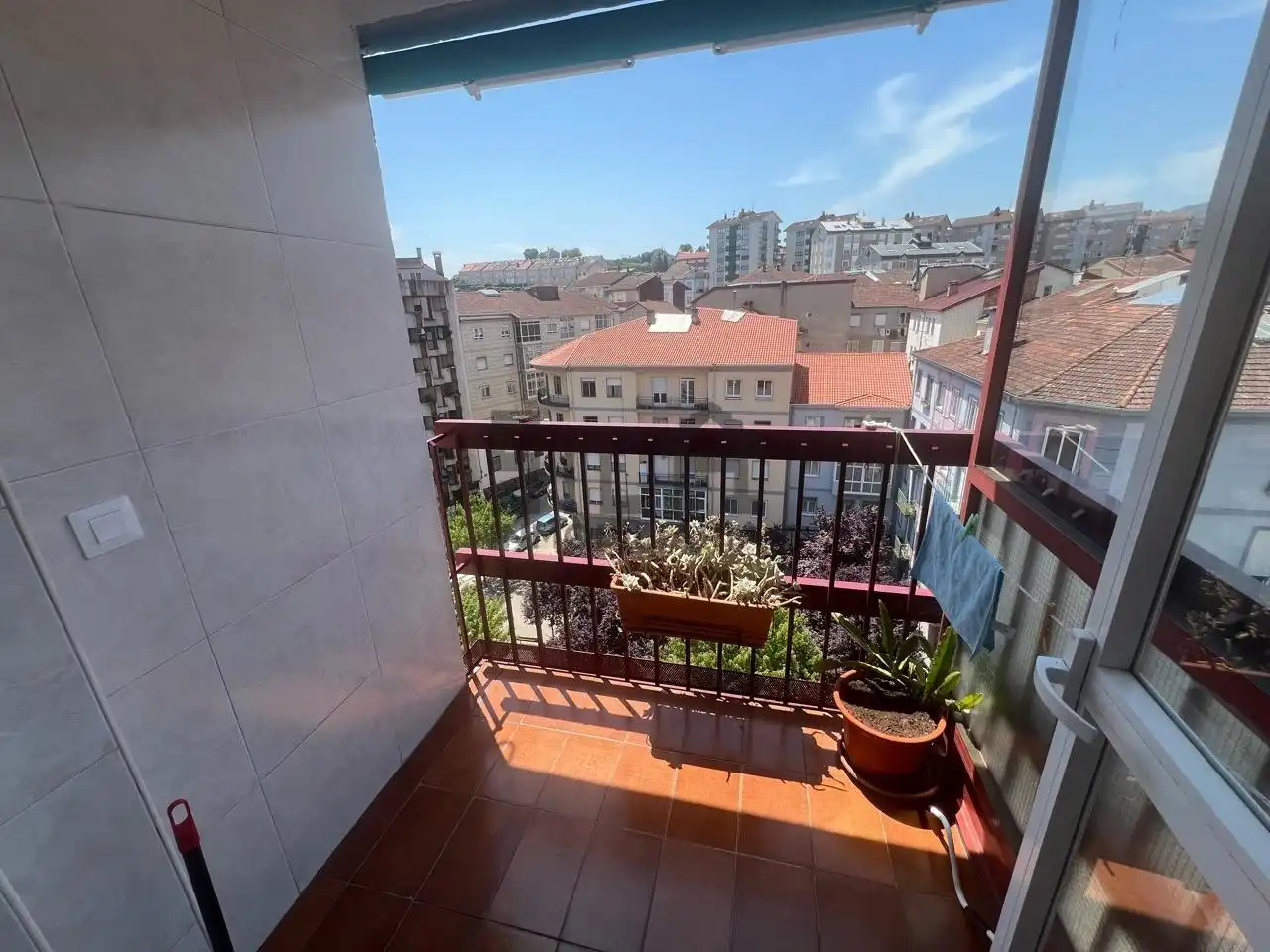 Balcony of Flat for rent in Ourense Capital   with Heating, Furnished and Balcony