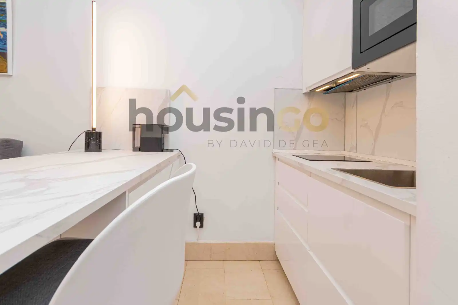 Kitchen of Study for rent in Madrid  with Heating, Furnished and Washing machine