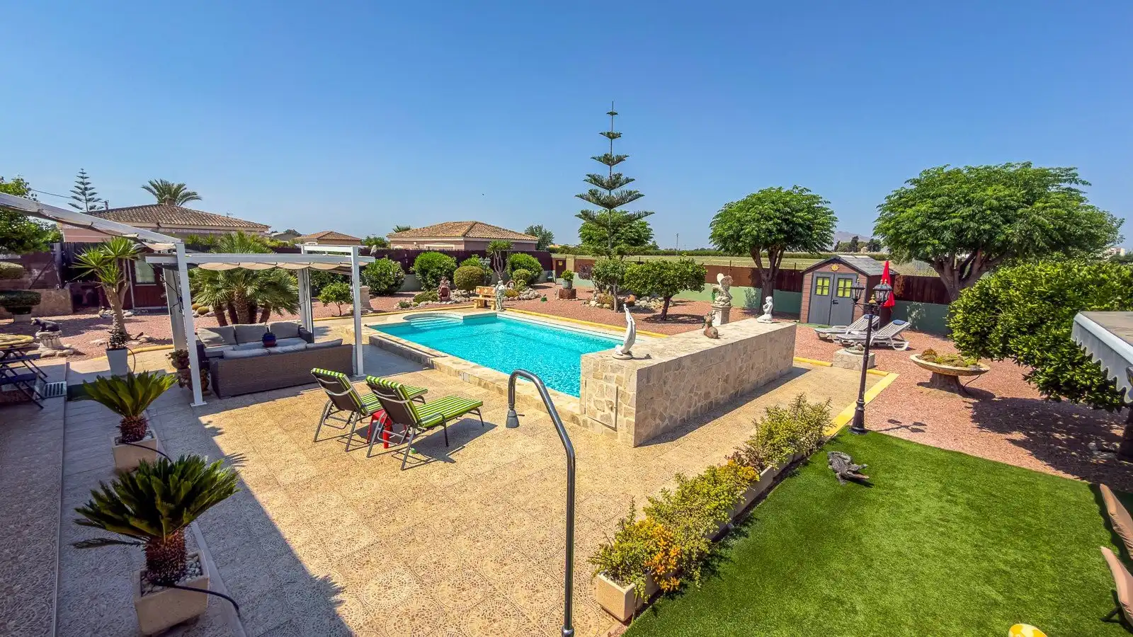 Swimming pool of Houses for sale in Catral  with Heating, Private garden and Terrace
