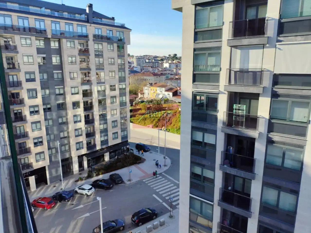 Außenansicht von Wohnung zum Verkauf in Ourense Capital  mit Heizung, Terrasse und Balkon