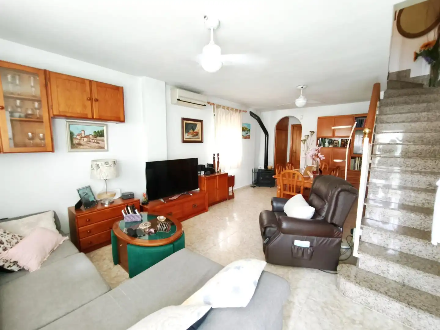 Casa aparellada amb jardí en venda a Calle SIERRA DE LA MUELA, imagen 5