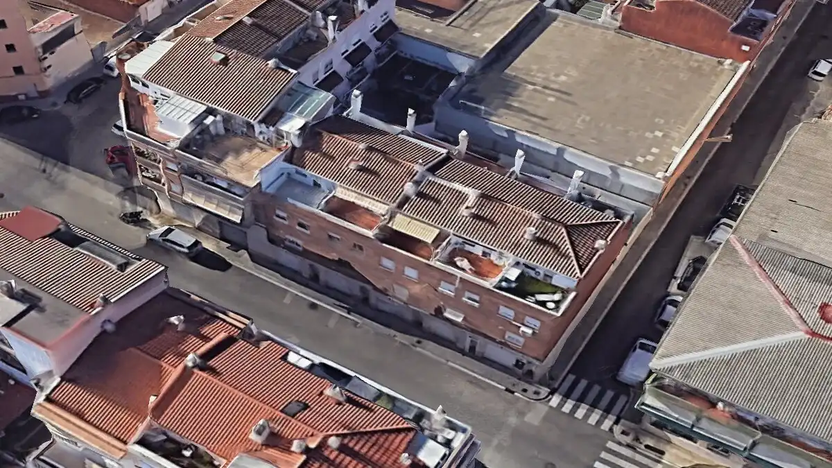Vista exterior de Pis en venda en Terrassa