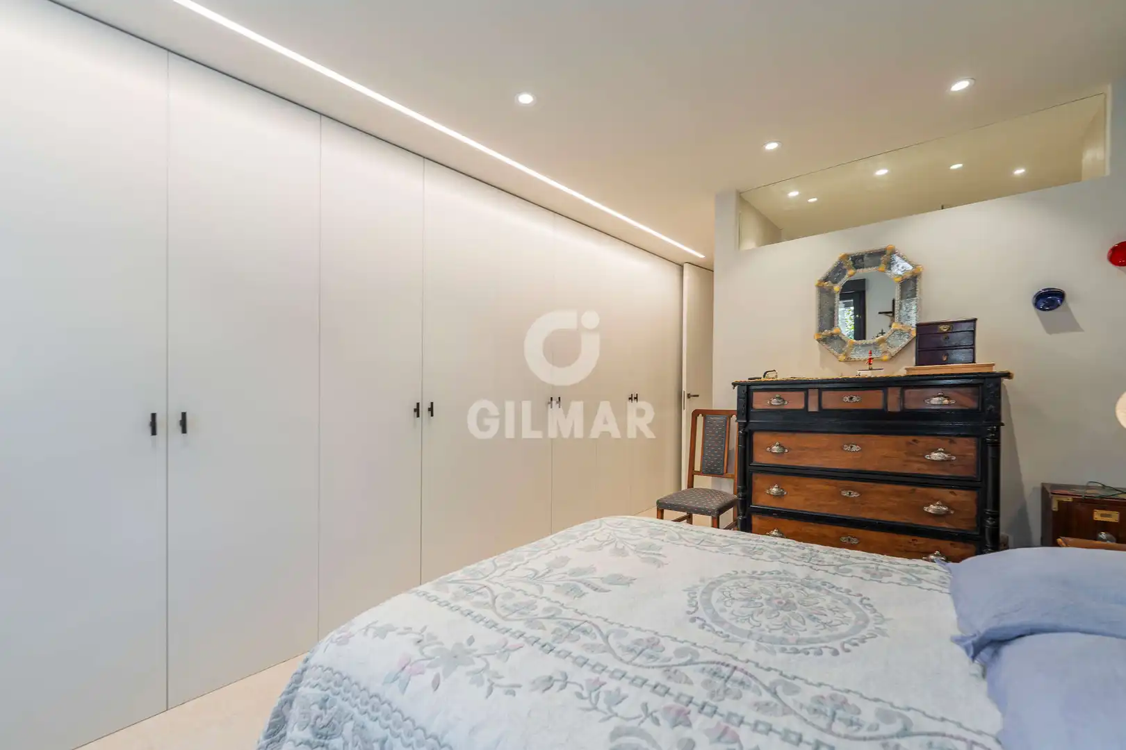 Bedroom of Flat for sale in Madrid  with Heating, Private garden and Swimming Pool