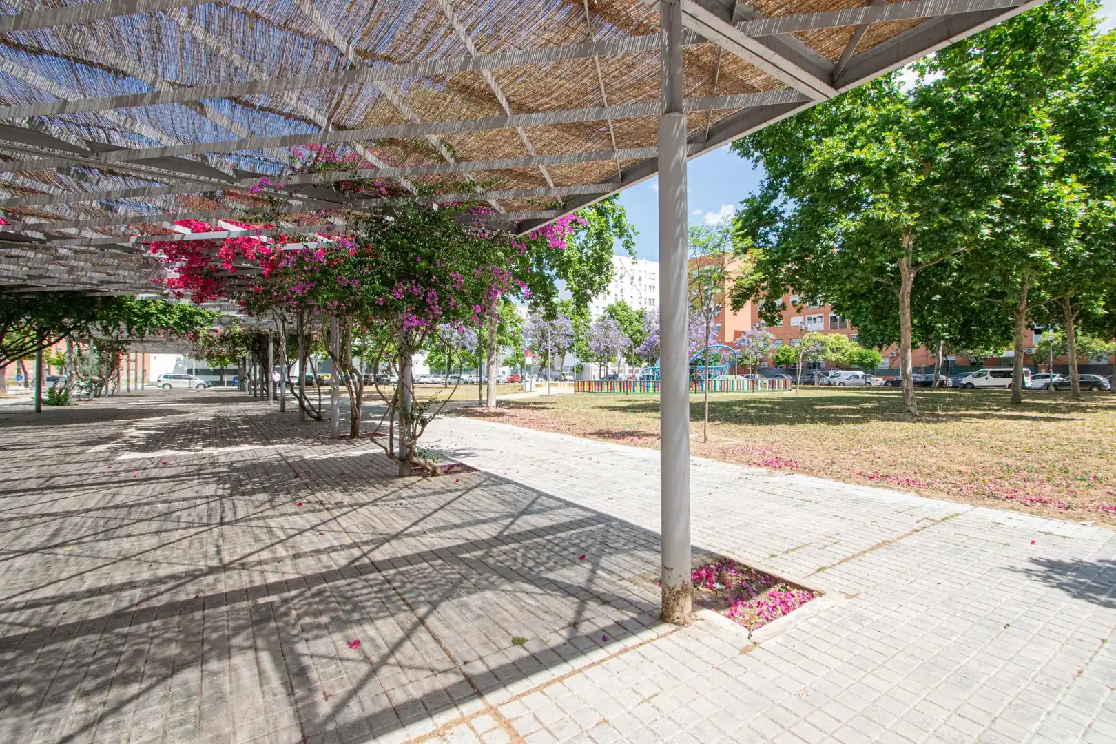 Terrasse von Wohnung zum Verkauf in Sevilla mit Klimaanlage