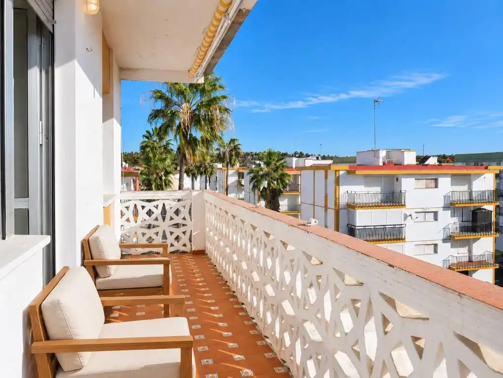 Terraza de Apartamento en venta en La Antilla con Aire acondicionado, Terraza y Amueblado