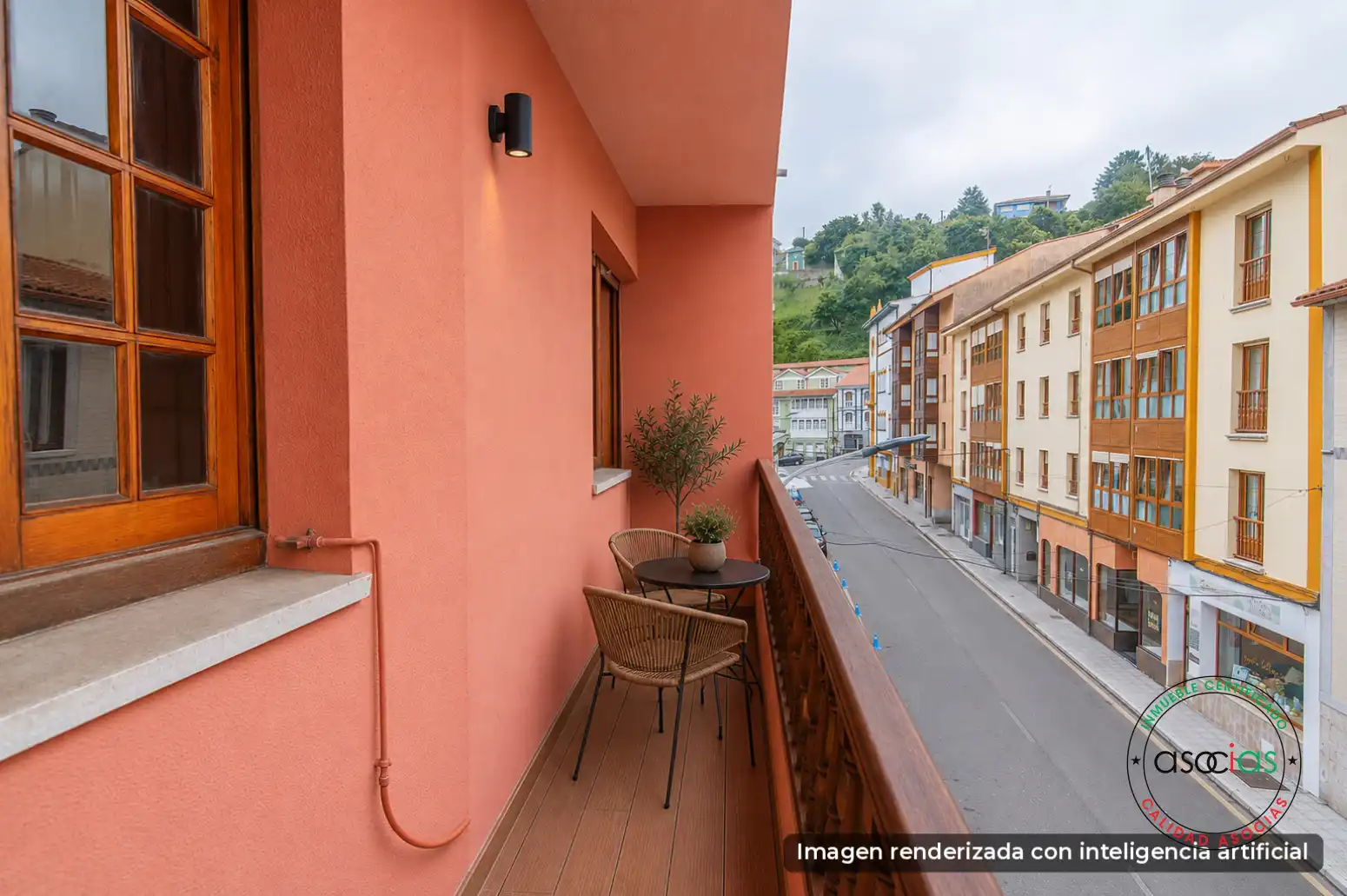 Terrassa de Pis en venda en Cudillero amb Calefacció, Parquet i Moblat