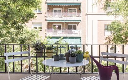 Balcony of Apartment for sale in  Madrid Capital  with Air Conditioner, Terrace and Balcony