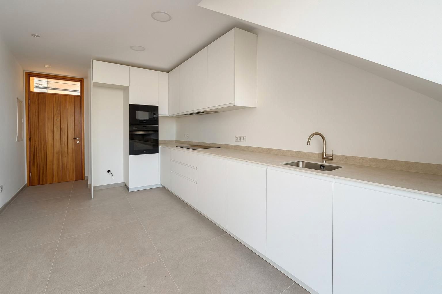 Kitchen of Single-family semi-detached for sale in Mancor de la Vall  with Air Conditioner, Terrace and Swimming Pool