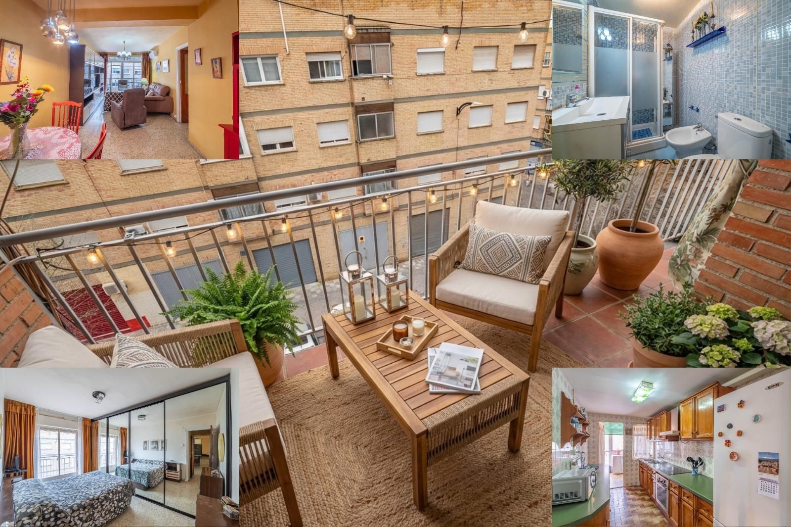 Terraza de Piso en venta en  Granada Capital con Terraza y Balcón