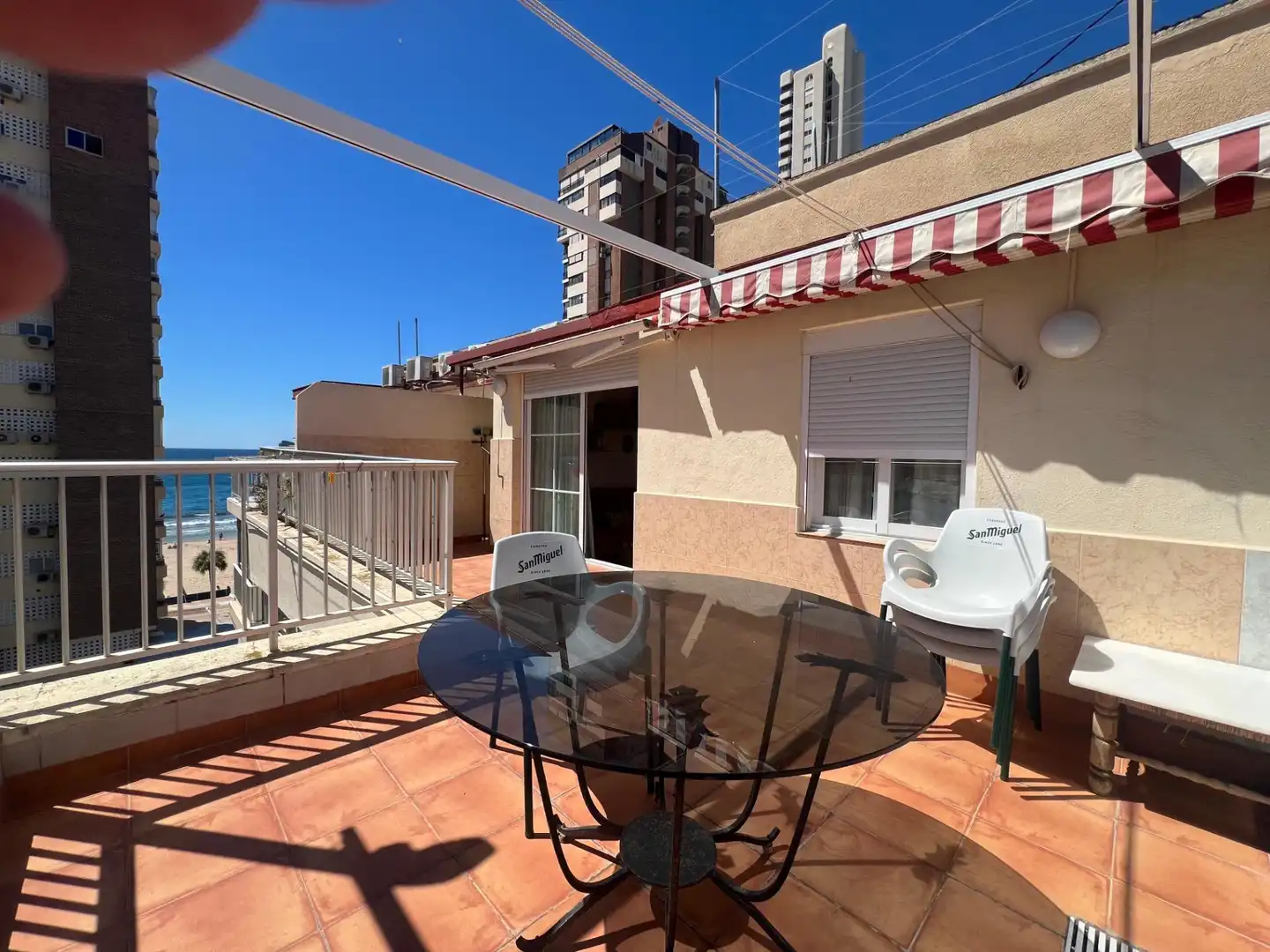 Terraza de Piso en venta en Benidorm con Aire acondicionado, Terraza y Amueblado