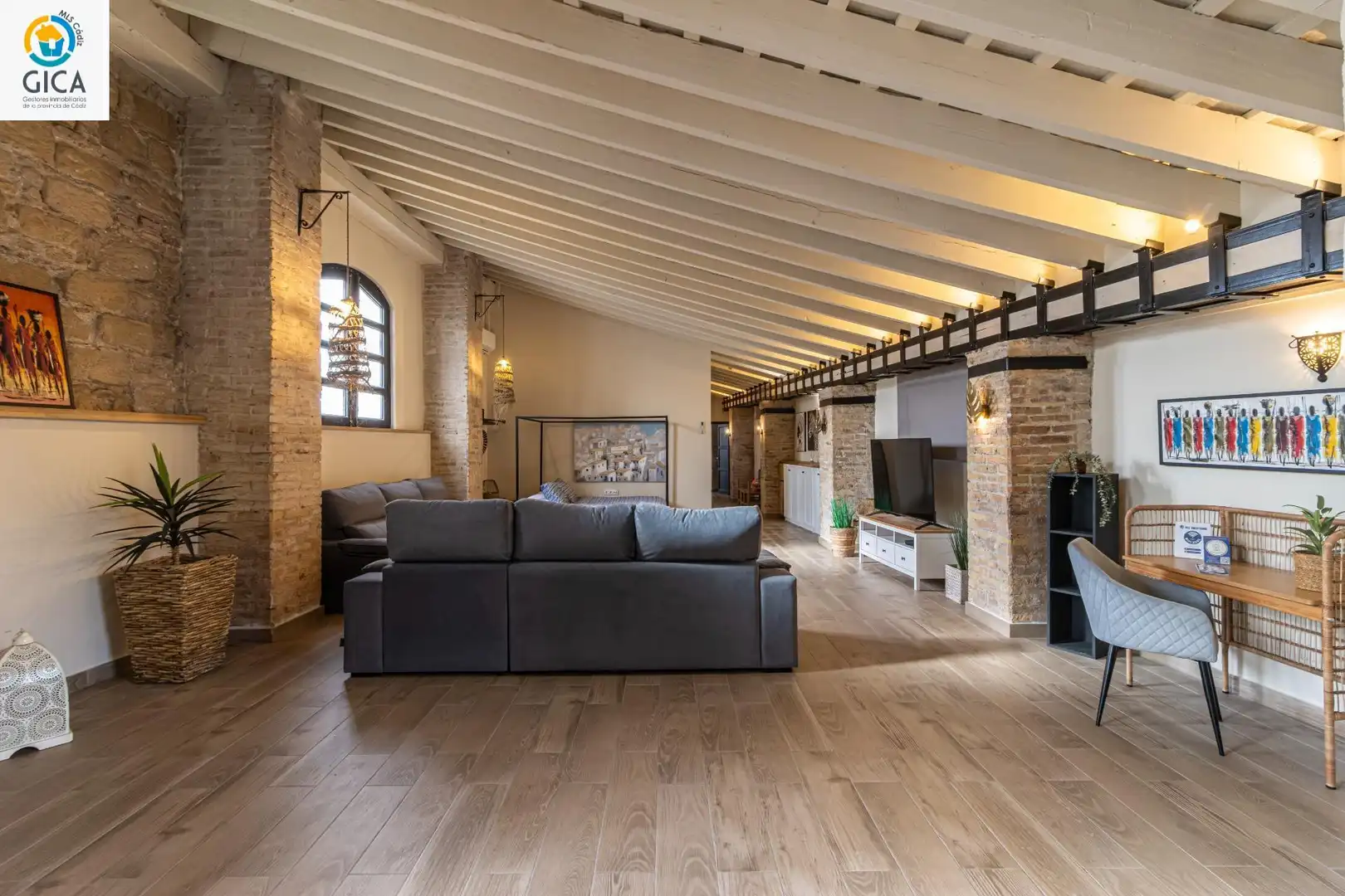 Sala de estar de Casa o chalet en venta en Jerez de la Frontera con Aire acondicionado, Calefacción y Trastero