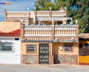 Exterior view of Single-family semi-detached for sale in Málaga Capital  with Terrace