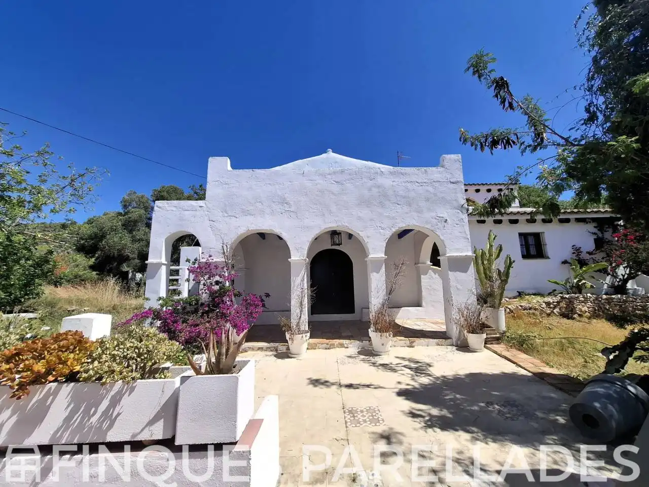 Vista exterior de Casa o chalet en venta en Sitges con Jardín privado y Terraza