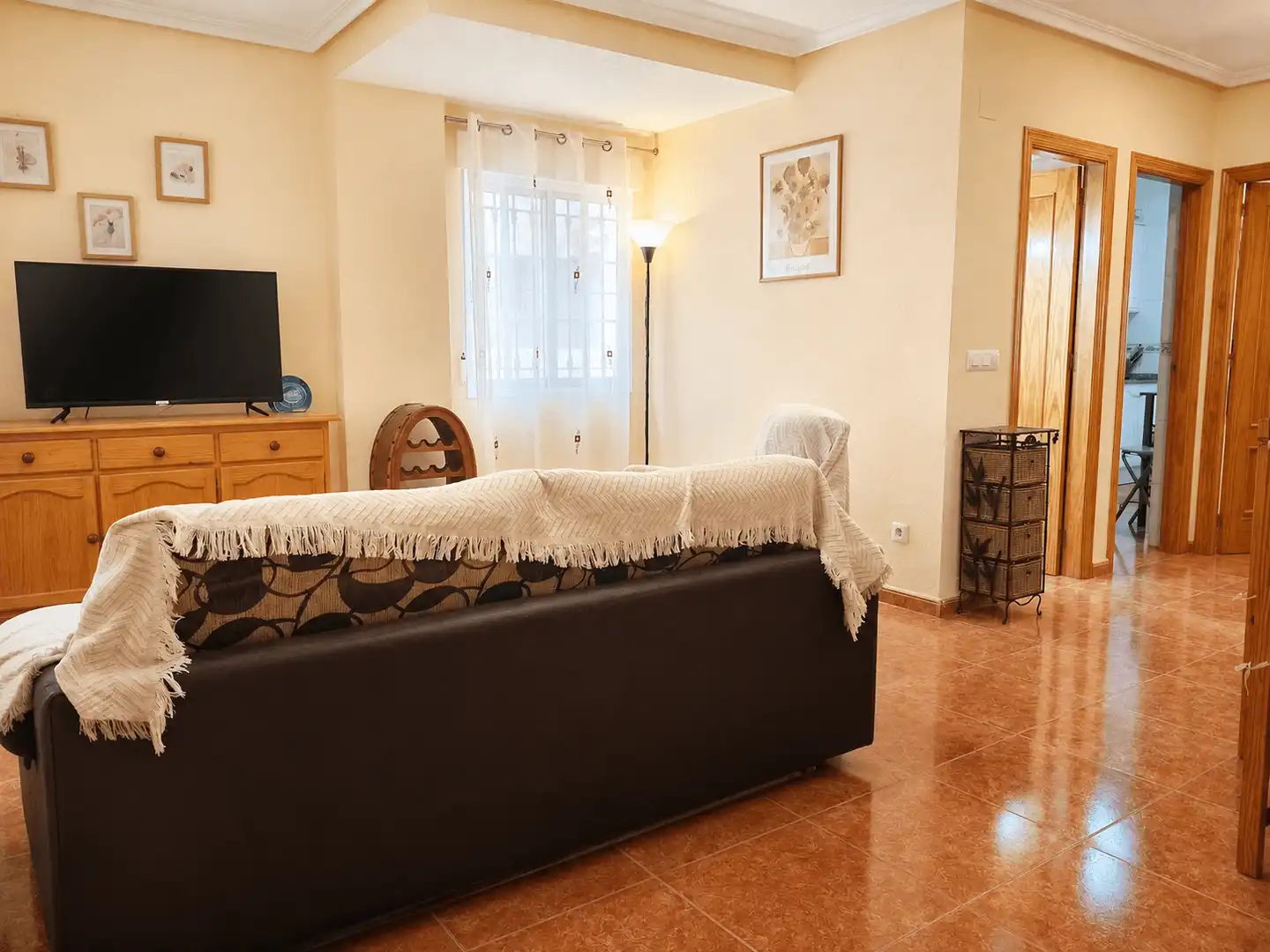 Sala d'estar de Casa adosada en venda en Cartagena amb Aire condicionat, Terrassa i Traster