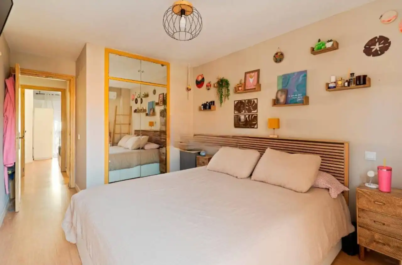 Bedroom of Flat for sale in Málaga  with Terrace