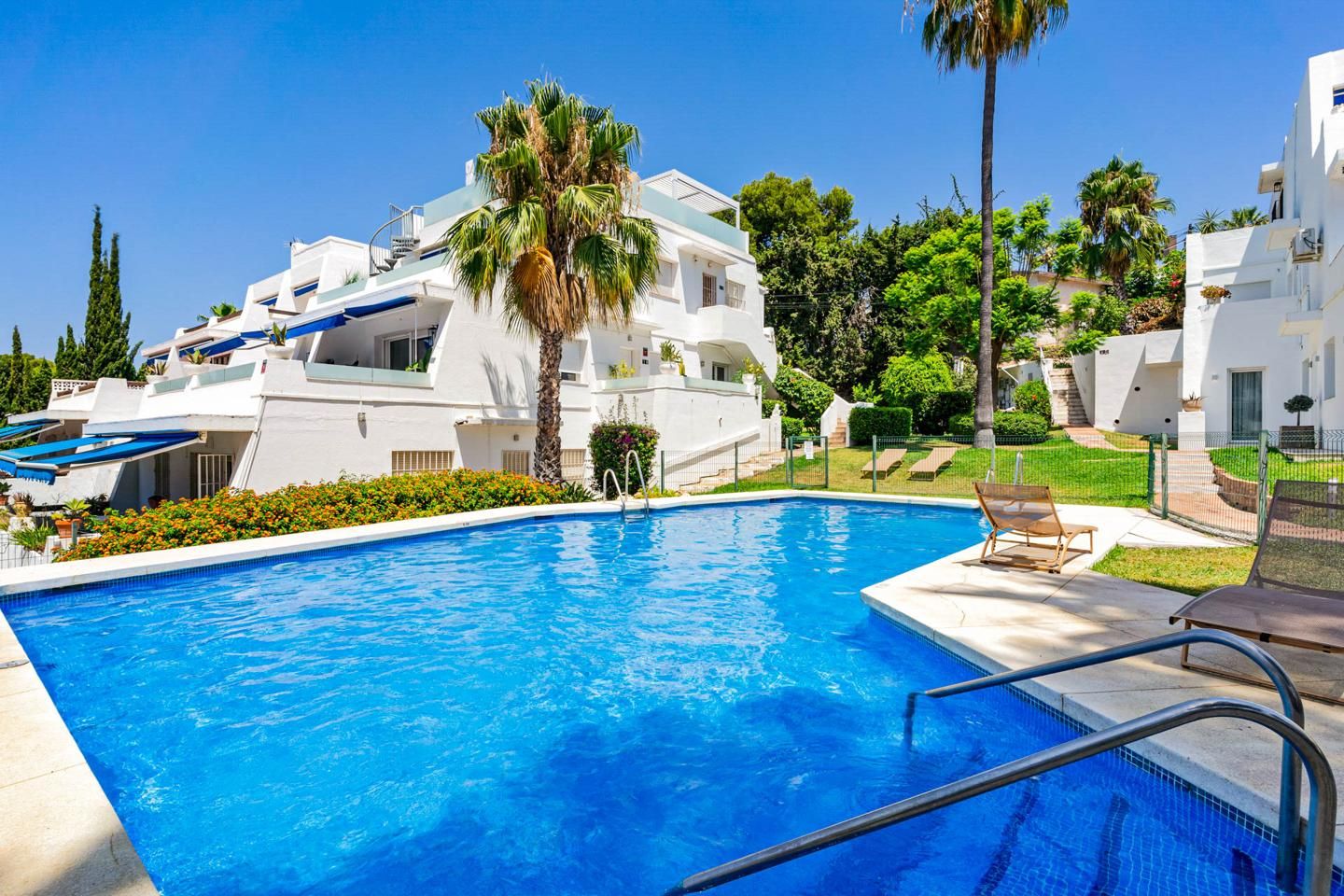 Jardí de Apartament en venda en Marbella amb Aire condicionat, Calefacció i Jardí privat