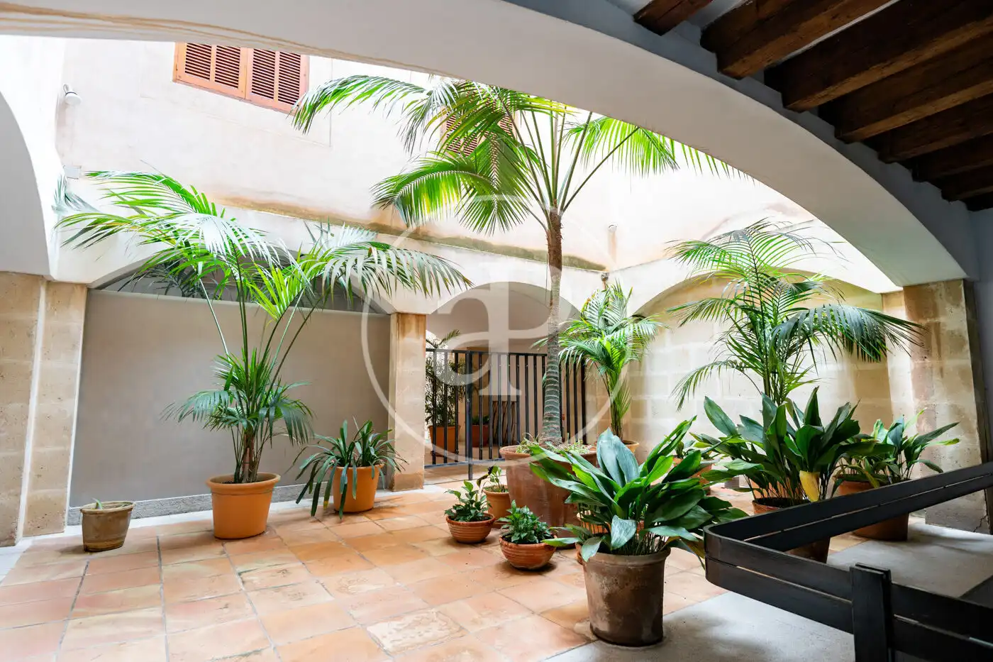 Terrasse von Wohnung zum Verkauf in  Palma de Mallorca mit Klimaanlage, Heizung und Balkon