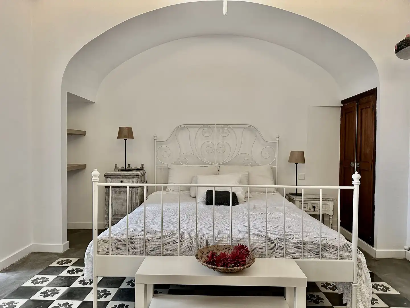 Dormitori de Apartament de lloguer en  Palma de Mallorca amb Terrassa