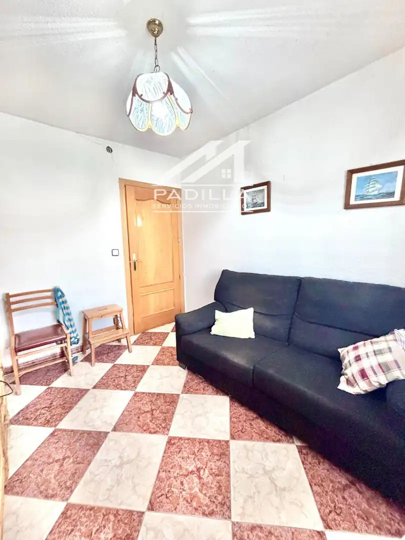 Sala d'estar de Casa o xalet en venda en El Viso de San Juan amb Calefacció, Terrassa i Piscina
