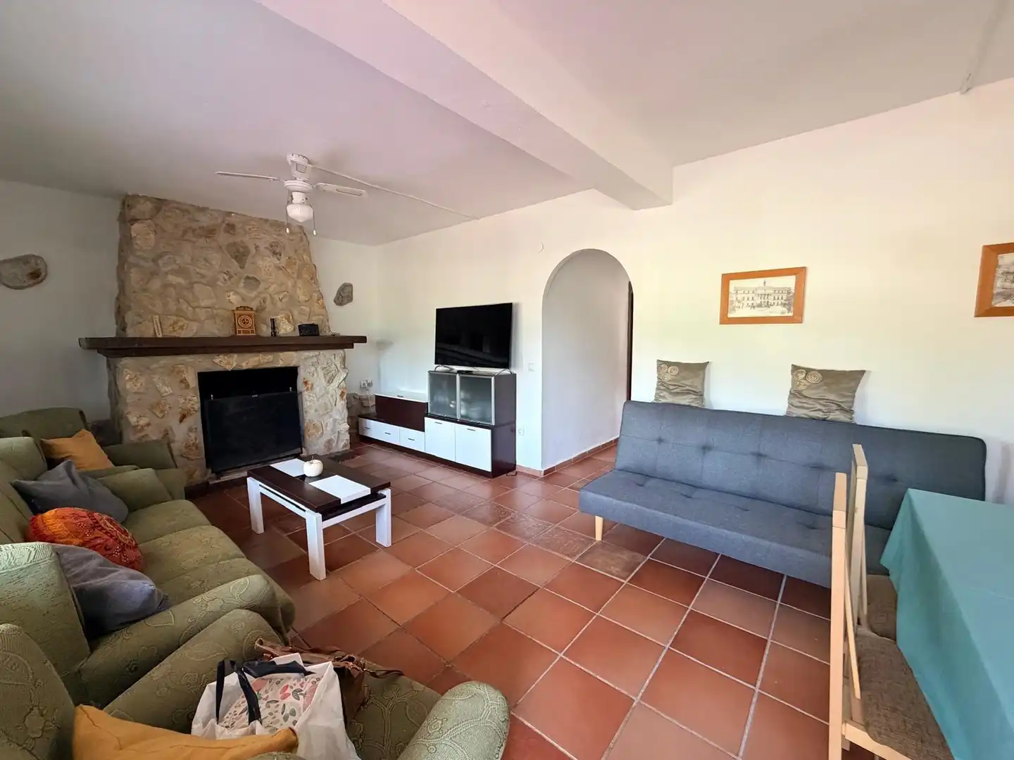 Sala de estar de Casa o chalet en venta en Badajoz con Jardín privado, Terraza y Piscina