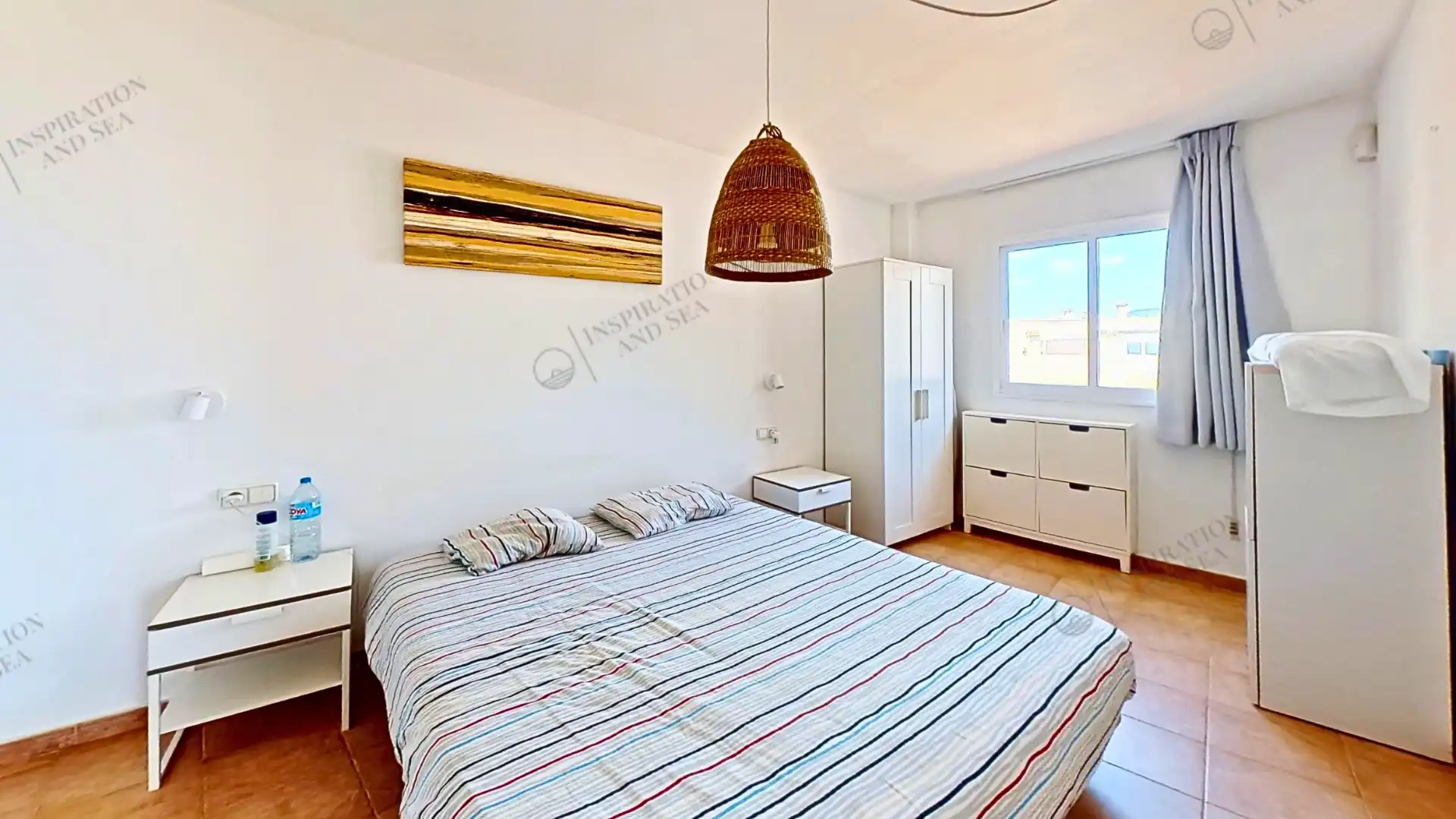 Bedroom of Flat for sale in Santa Eulària des Riu  with Air Conditioner and Terrace