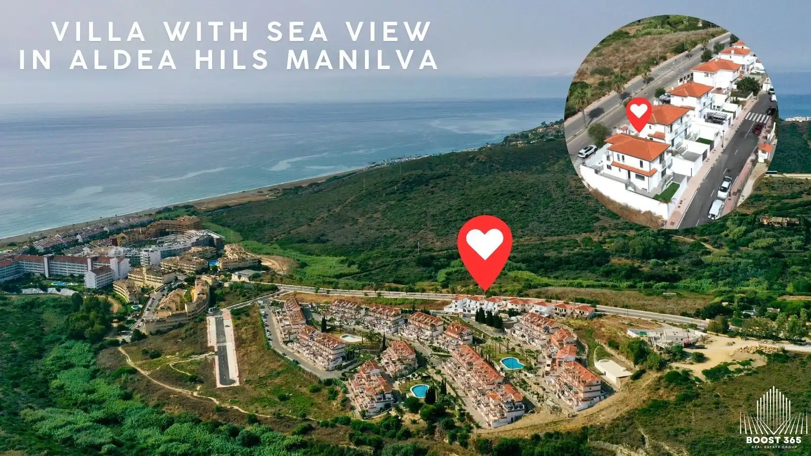 Vista exterior de Casa o xalet en venda en Manilva amb Aire condicionat, Calefacció i Jardí privat
