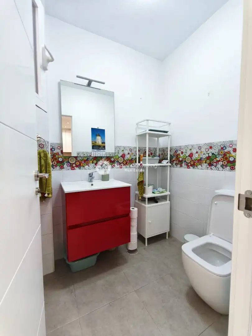 Baño de Casa adosada en venta en San Pedro del Pinatar con Aire acondicionado, Calefacción y Terraza