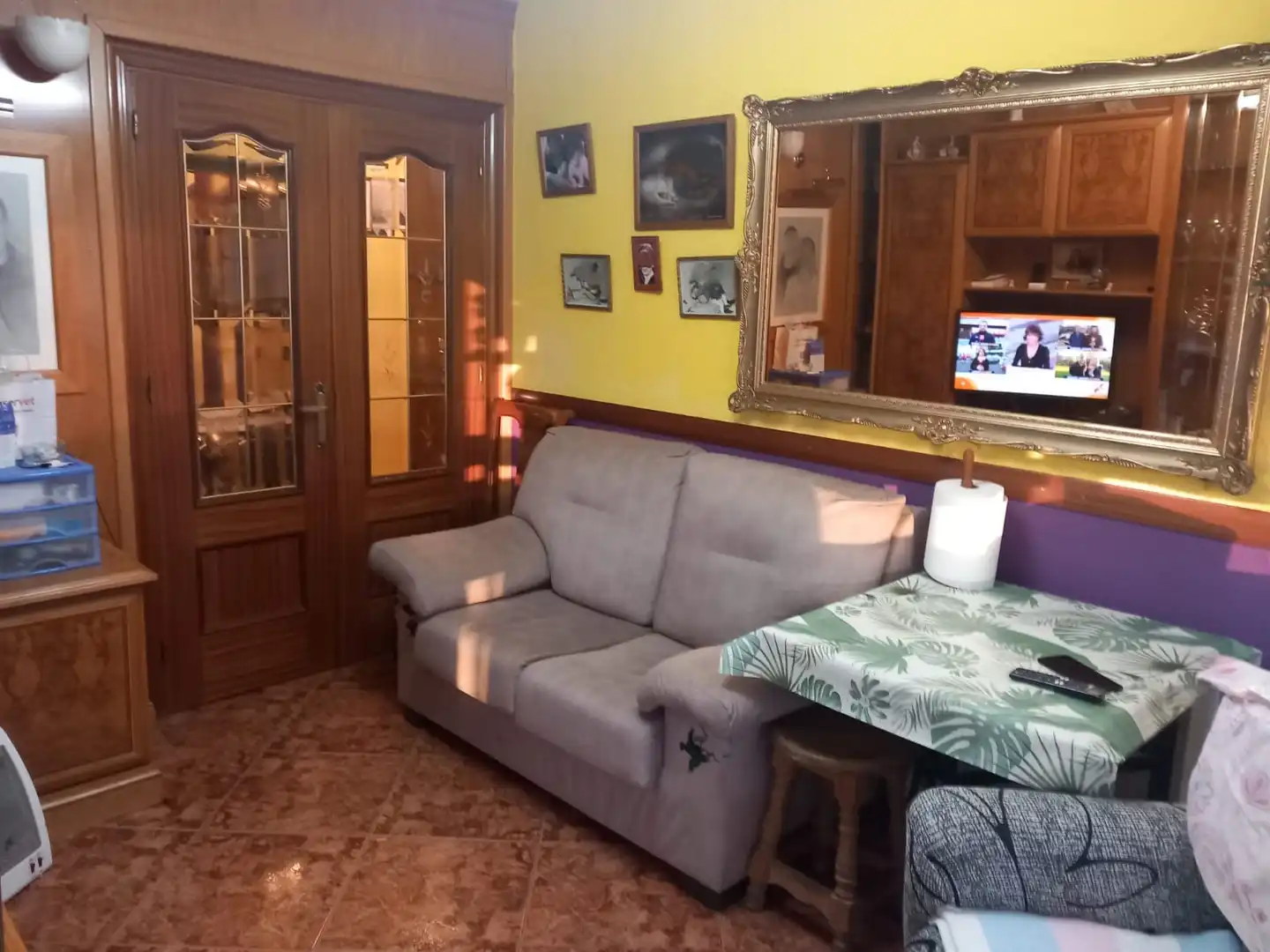 Sala de estar de Piso en venta en Coslada con Aire acondicionado, Calefacción y Terraza