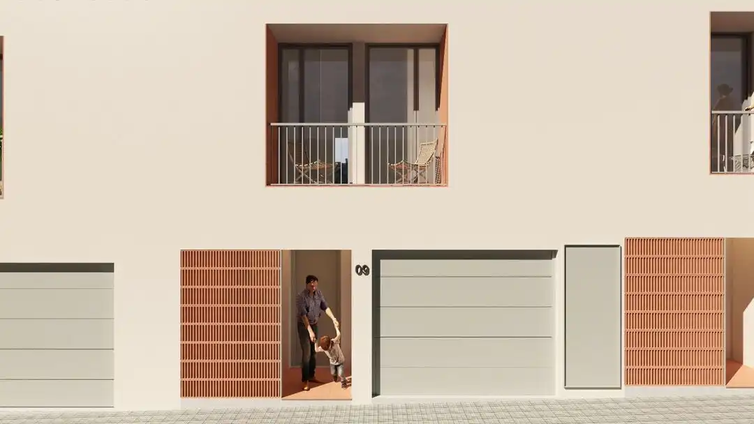 Terrassa de Casa adosada en venda en Vall-llobrega amb Aire condicionat, Calefacció i Terrassa