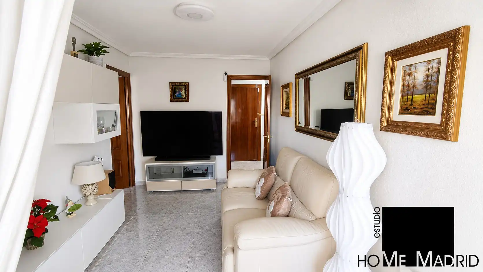 Sala d'estar de Pis en venda en Madrid amb Aire condicionat, Calefacció i Terrassa