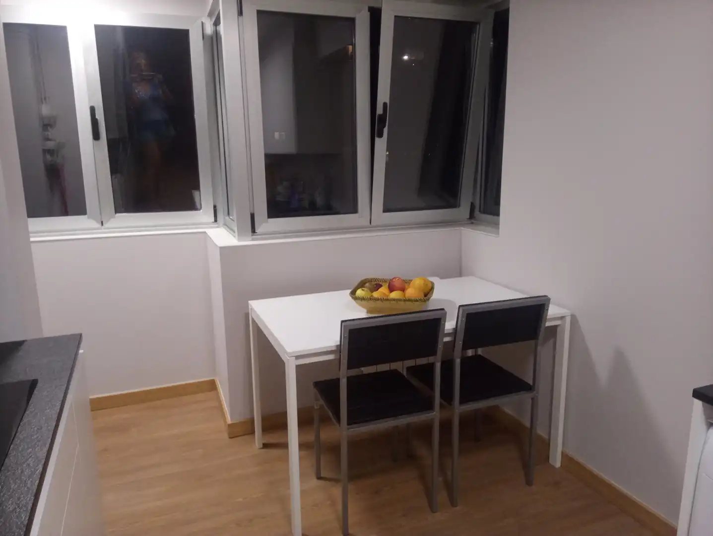 Dining room of Flat for rent in Pontevedra Capital   with Heating, Furnished and Oven