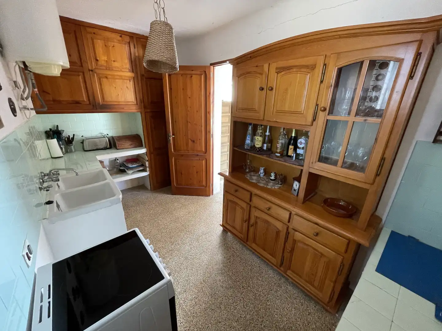 Cuina de Casa o xalet en venda en Formentera amb Jardí privat, Terrassa i Piscina