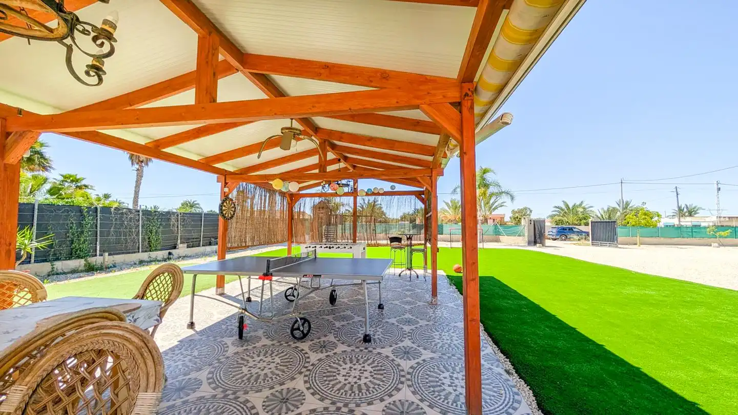 Terrassa de Casa o xalet en venda en Elche / Elx amb Aire condicionat, Jardí privat i Terrassa