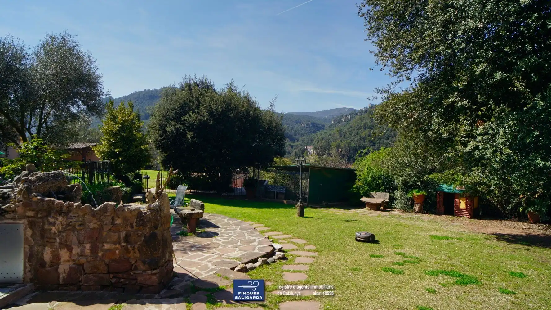 Jardí de Casa o xalet en venda en Tagamanent amb Calefacció, Terrassa i Traster