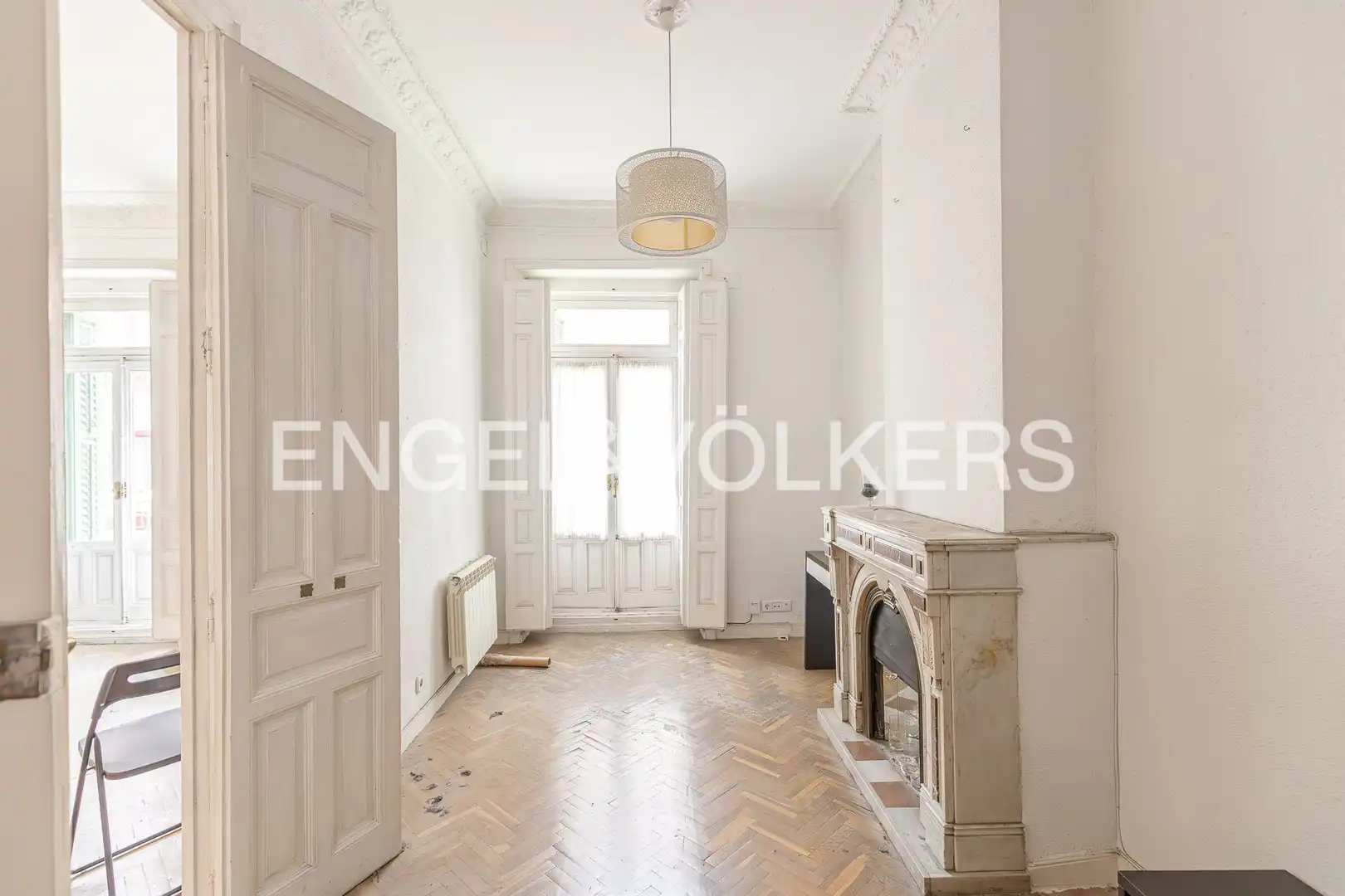 Sala de estar de Piso en venta en Madrid con Calefacción y Balcón