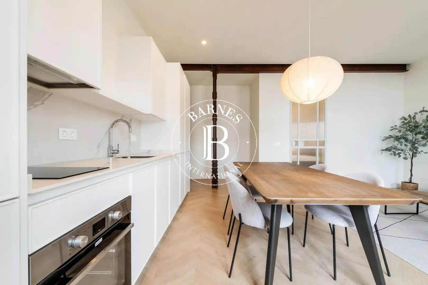 Kitchen of Flat for rent in Madrid  with Air Conditioner, Heating and Furnished