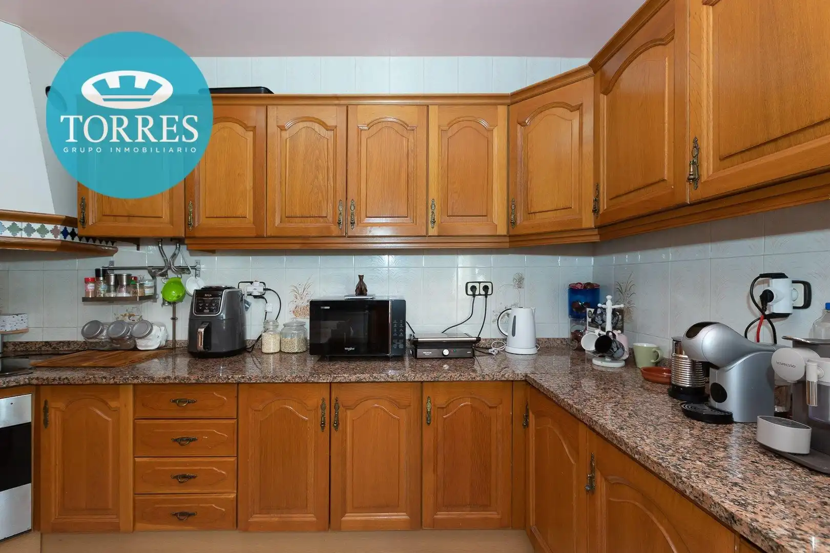 Cocina de Casa o chalet en venta en Málaga con Calefacción, Jardín privado y Terraza