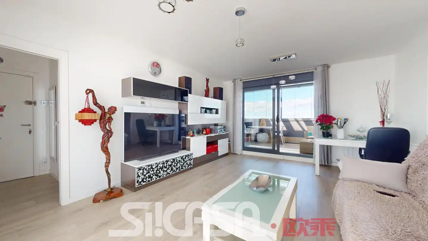 Sala d'estar de Àtic en venda en Valdemoro amb Aire condicionat, Calefacció i Terrassa