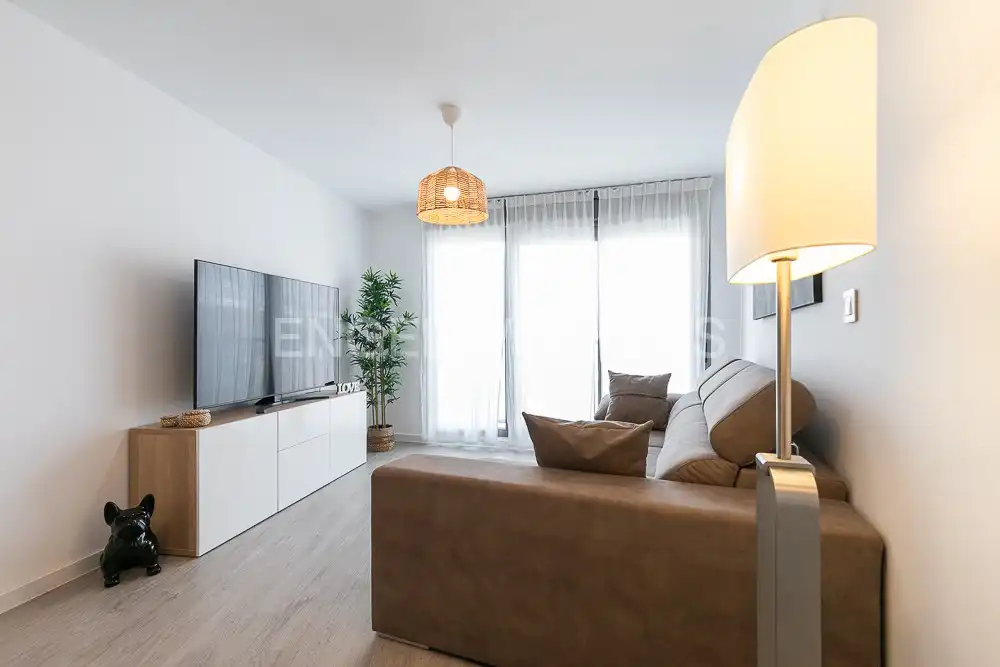 Living room of Flat for rent in Godella  with Air Conditioner, Heating and Swimming Pool
