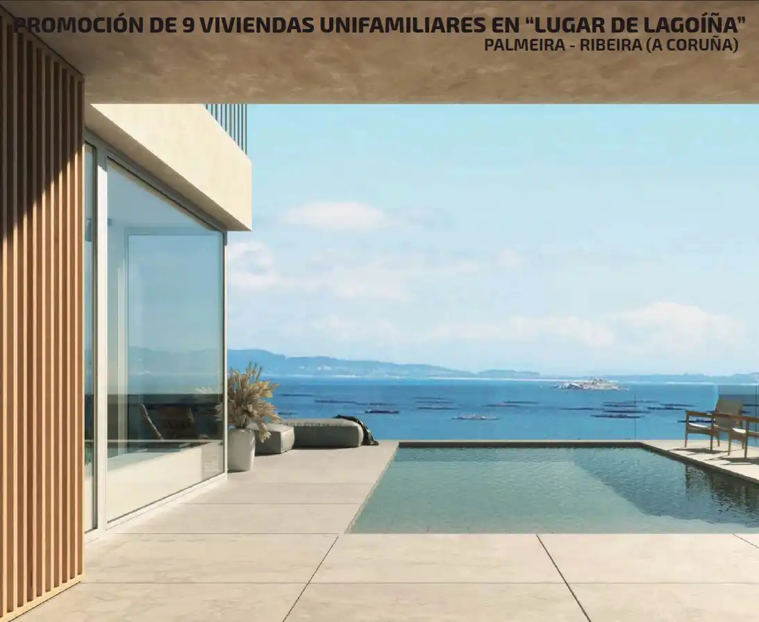 Piscina de Casa o xalet en venda en Ribeira amb Aire condicionat, Calefacció i Jardí privat