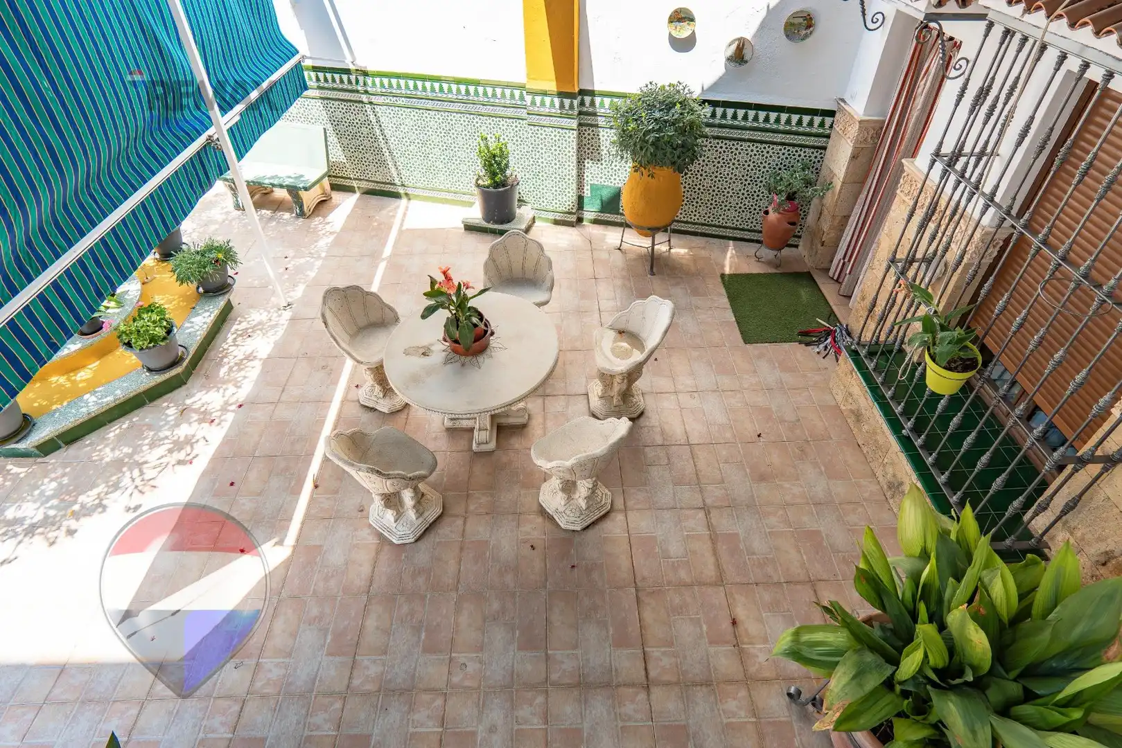 Terrace of Houses for sale in Cuevas Bajas  with Heating, Private garden and Swimming Pool