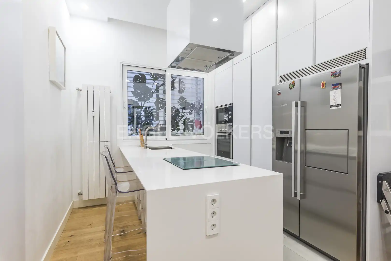 Cuina de Apartament de lloguer en Madrid amb Aire condicionat, Calefacció i Parquet