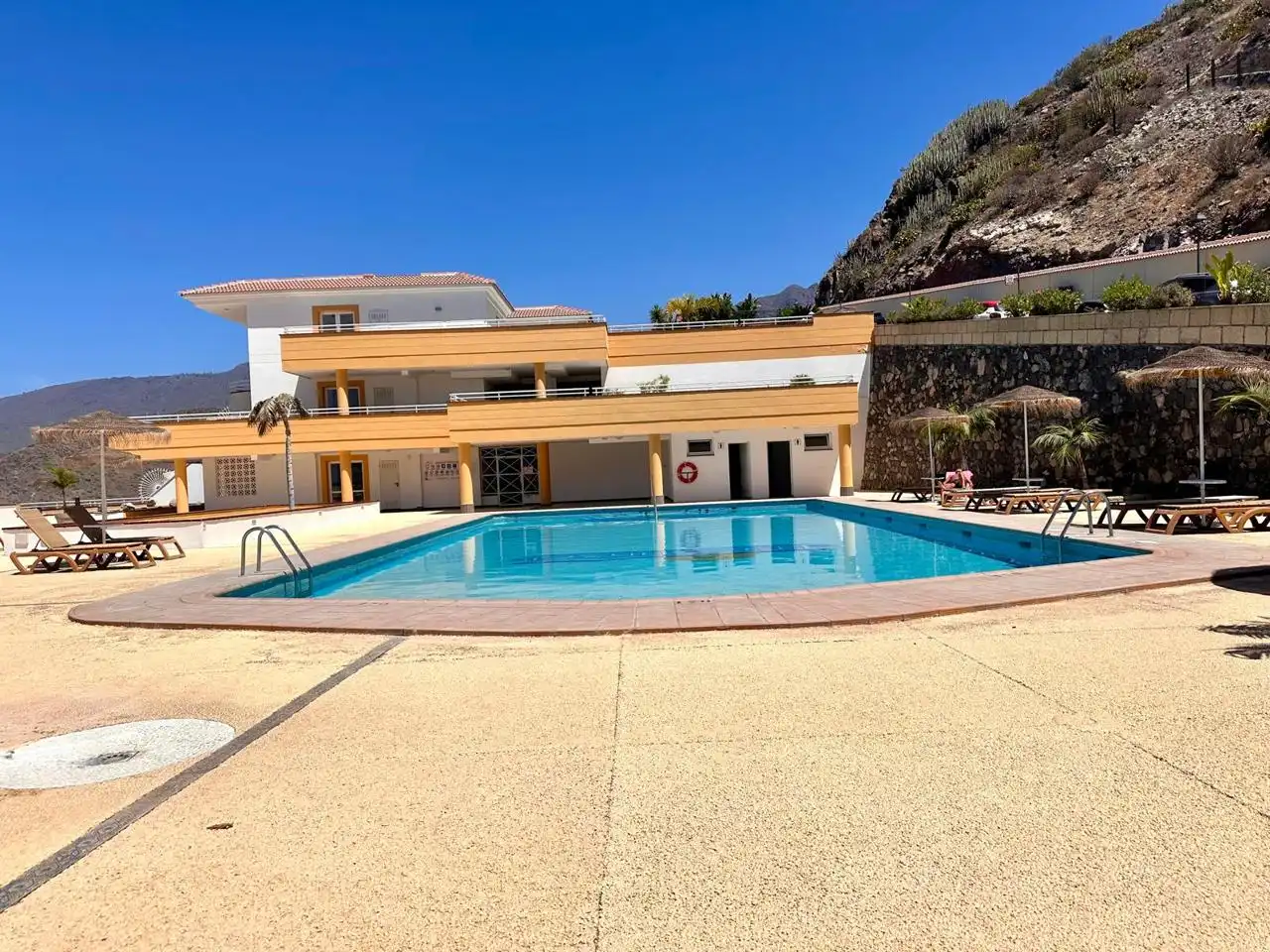 Schwimmbecken von Wohnung zur Miete in Adeje mit Terrasse, Möbliert und Gemeinschaftspool