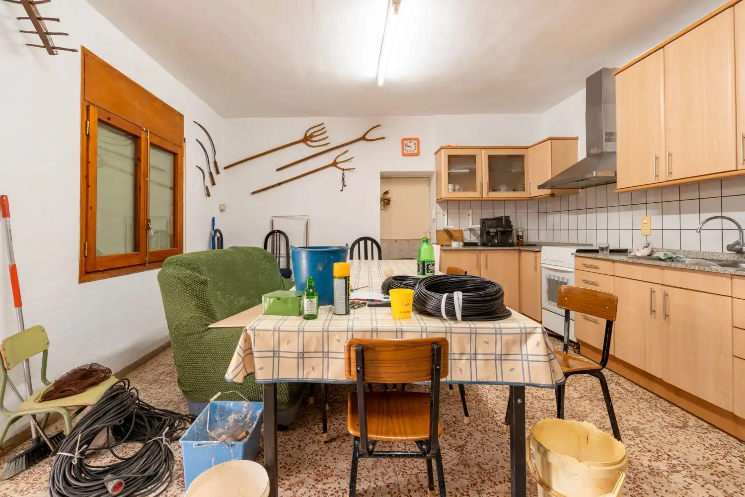 Kitchen of Country homes for sale in Camarles  with Storage room and Furnished