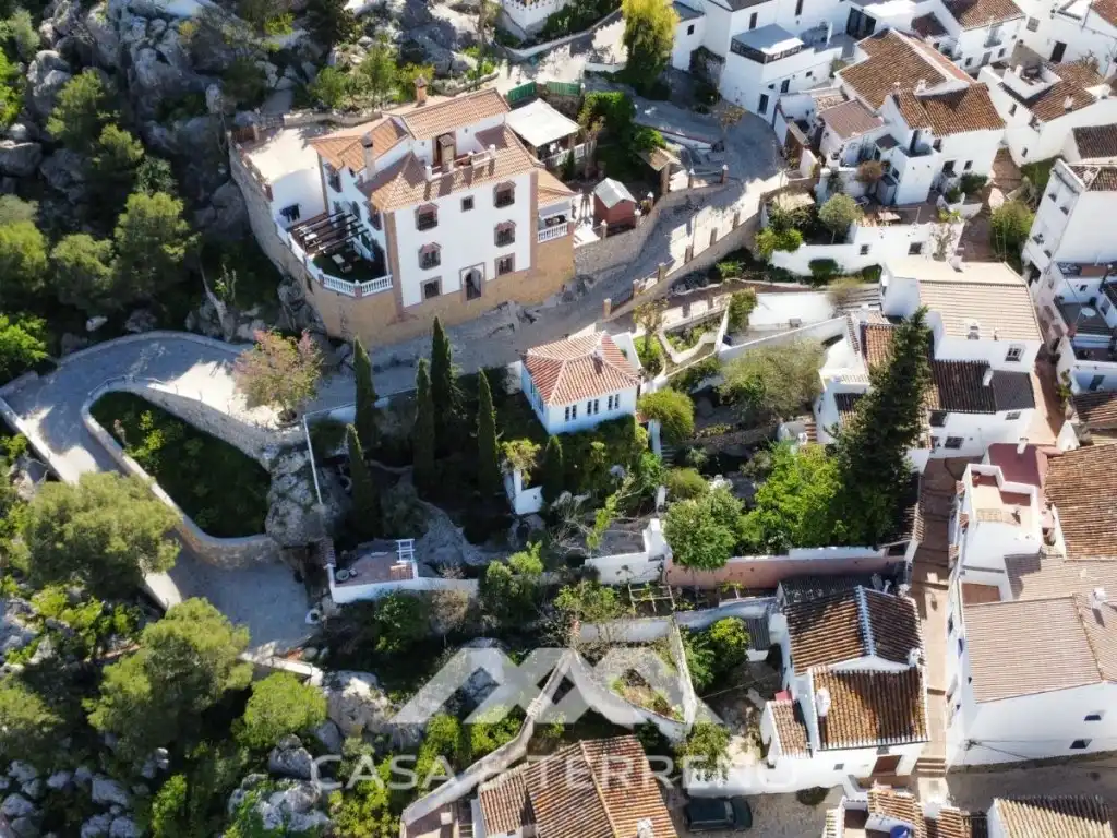 Vista exterior de Casa o chalet en venta en Comares con Aire acondicionado, Jardín privado y Terraza