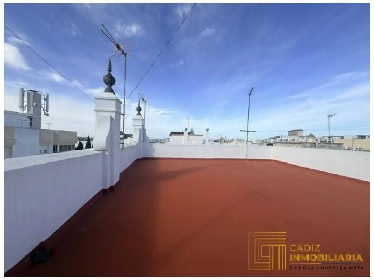 Terrace of Flat for rent in El Puerto de Santa María  with Air Conditioner and Balcony