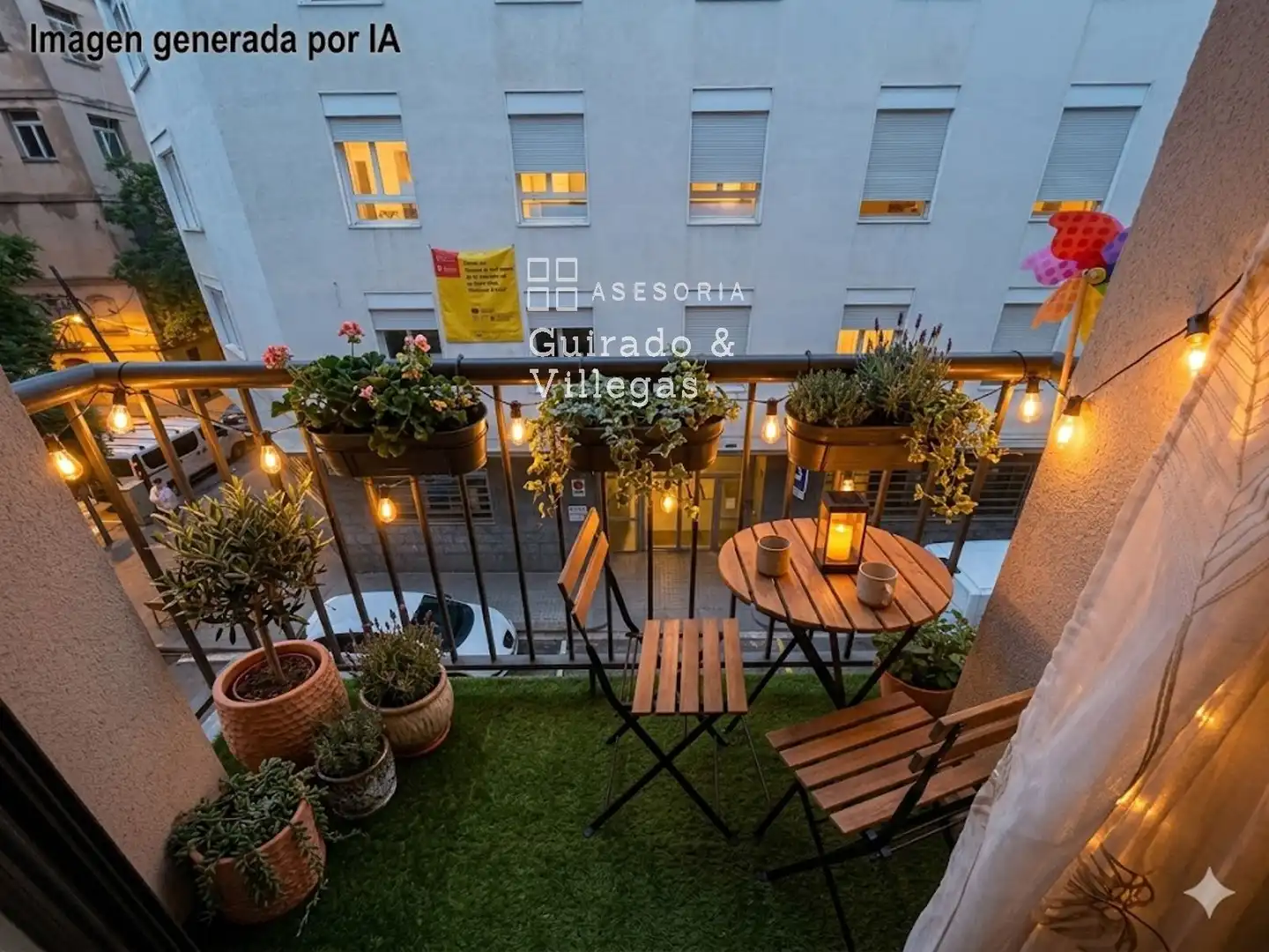 Terrasse von Wohnung zum Verkauf in Barcelona mit Klimaanlage und Terrasse