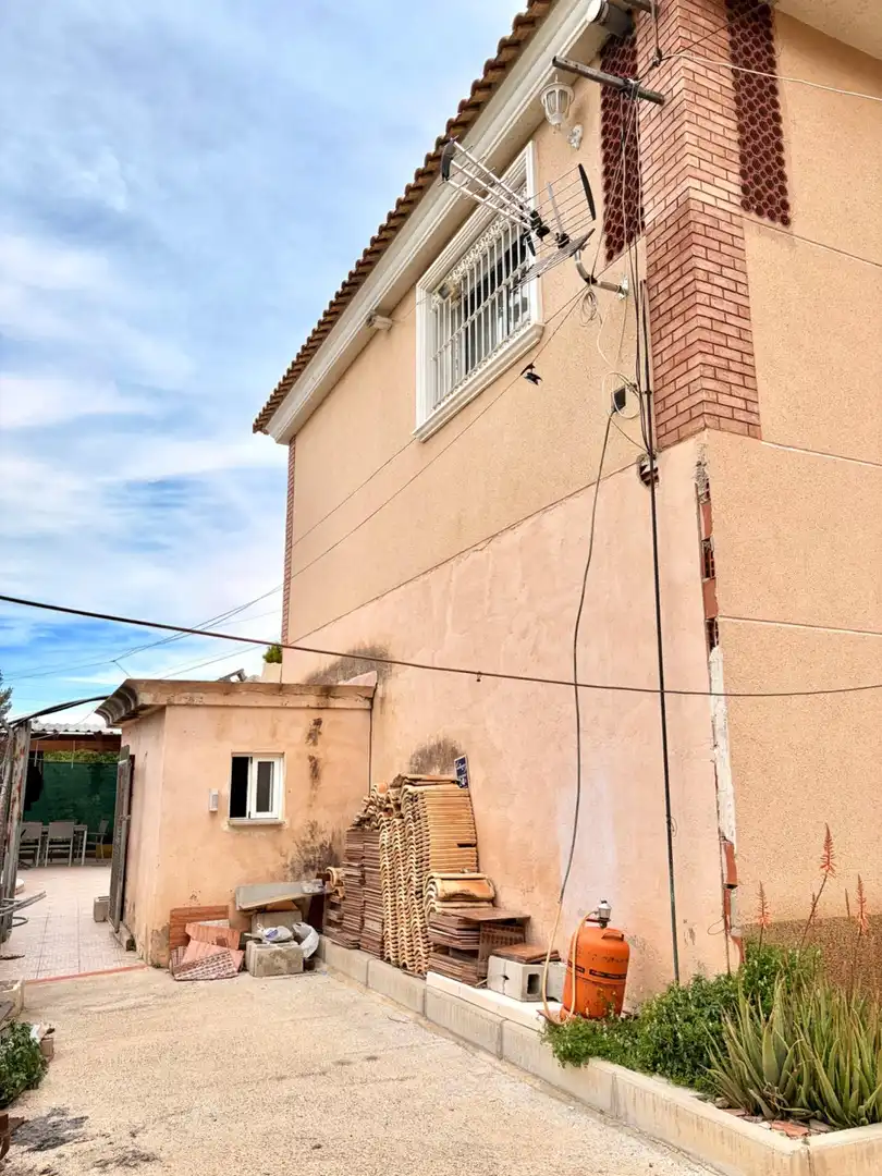 Vista exterior de Casa o chalet en venta en Murcia con Aire acondicionado, Jardín privado y Terraza