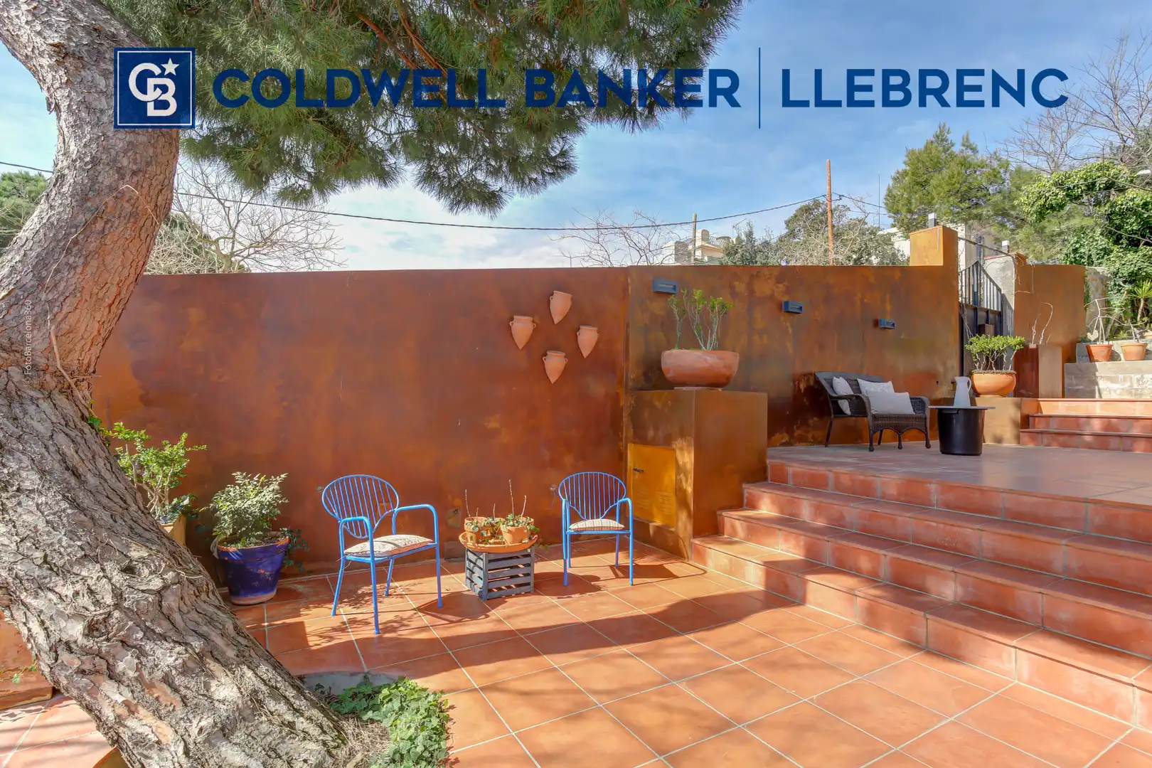 Terrace of Houses for rent in Barcelona  with Heating, Private garden and Parquet flooring